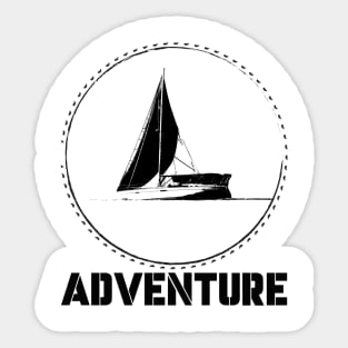 sailboat Sticker